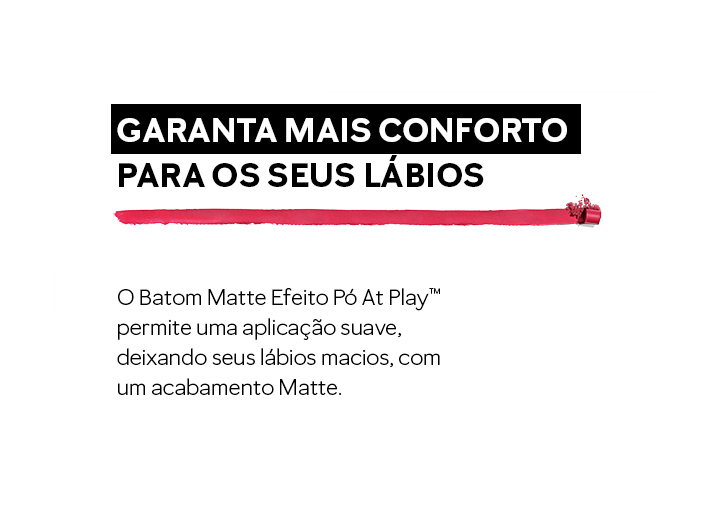 Batom Matte Efeito Pó At Play da Mary Kay Brasil