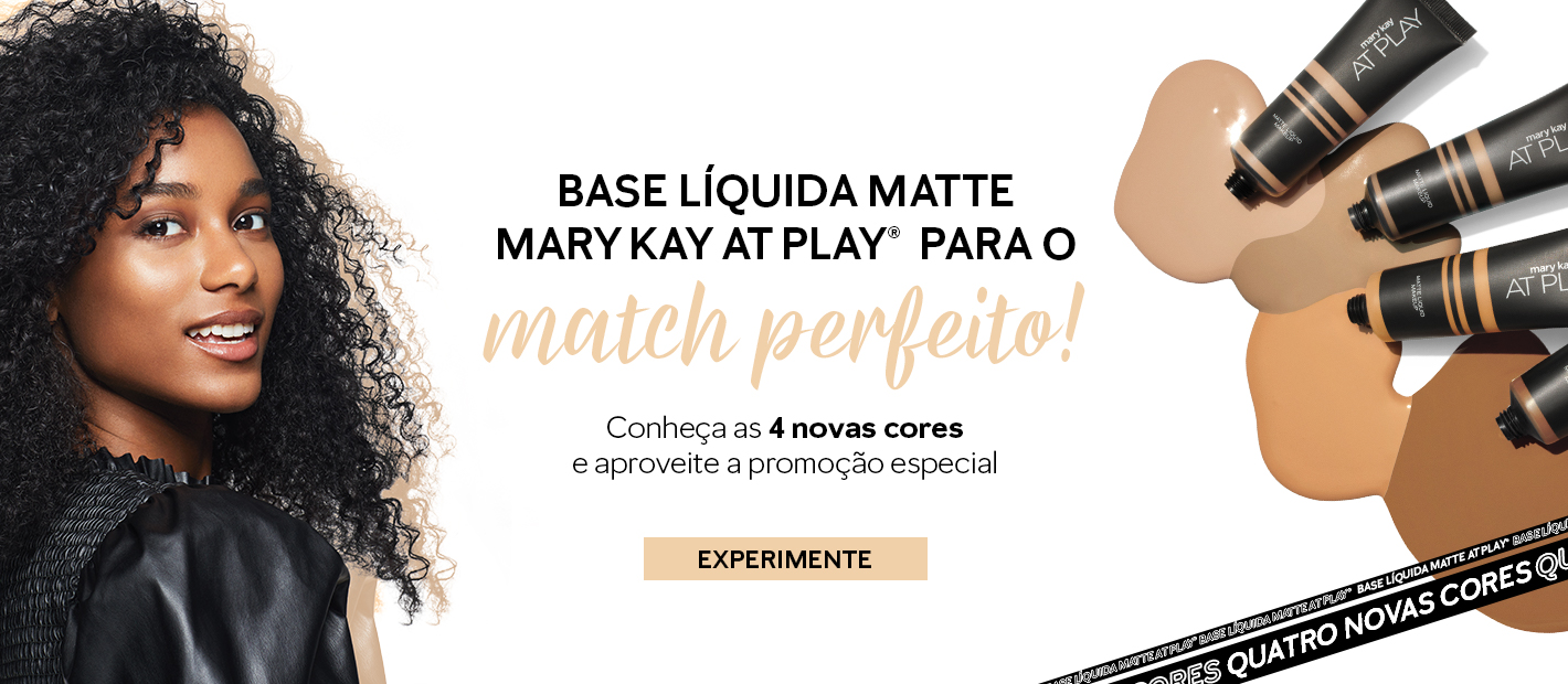 Base Líquida Matte Shade Update At Play da Mary Kay Brasil