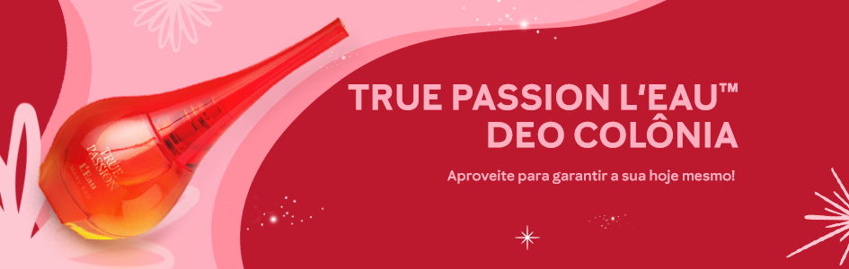 Um perfume True Passion L'Eau Mary Kay