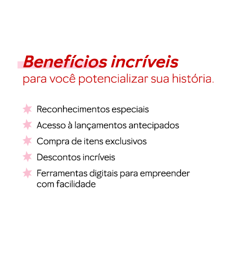 Mulher maquiada e sorrindo